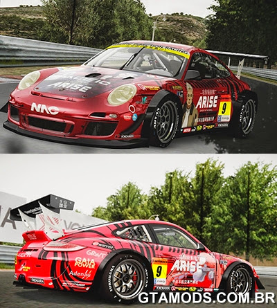 Super GT 2013 NAC Koukaku Kidoutai Arise Porsche Cup HD